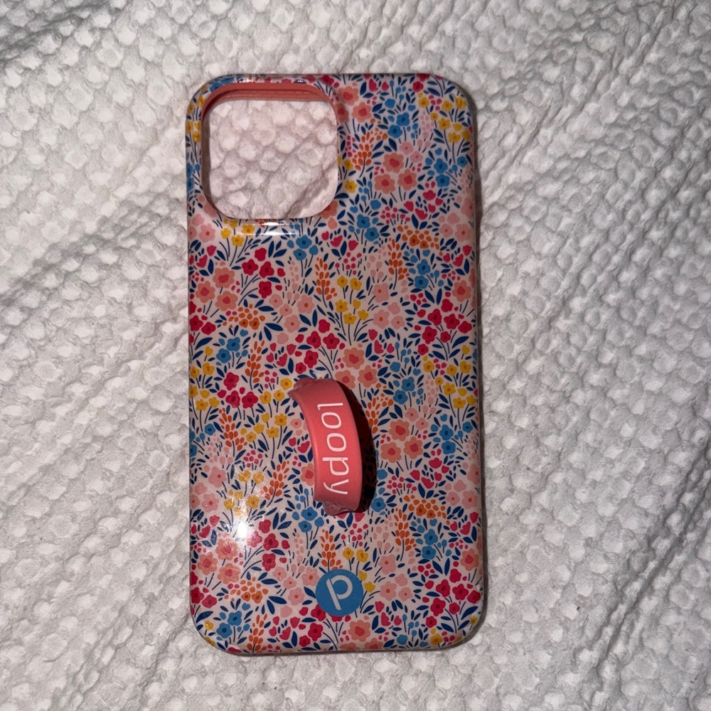 Floral iPhone 13 Pro Max Loopy Case